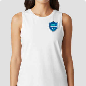 Bella + Canvas Women's Jersey Muscle Tank - White