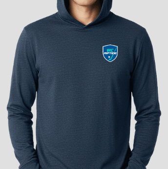 Bella + Canvas Jersey Lightweight Pullover Hoodie