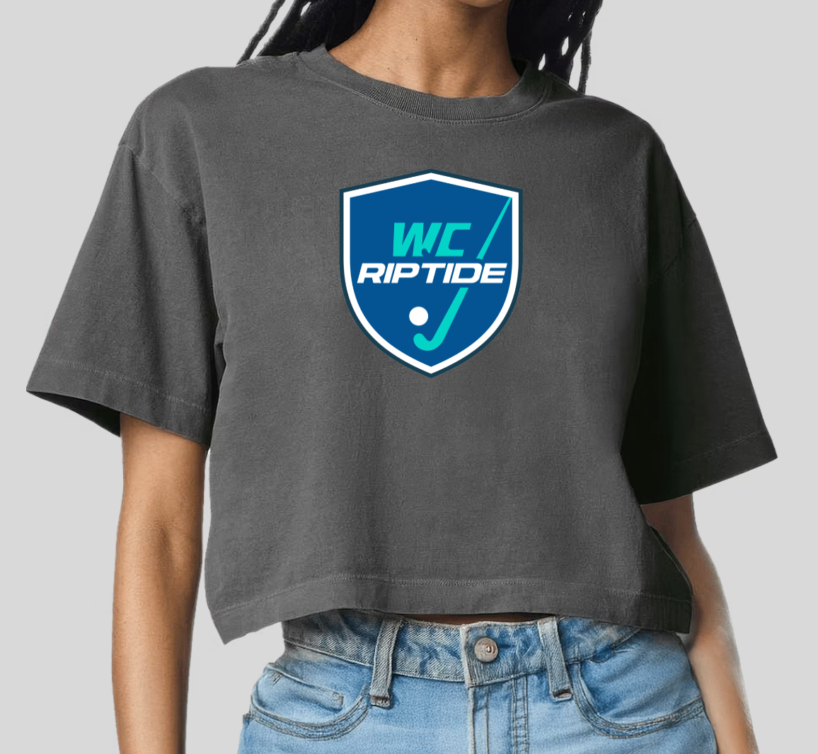 American Apparel Women's Heavyweight Cotton Garment Dyed Cropped T-shirt