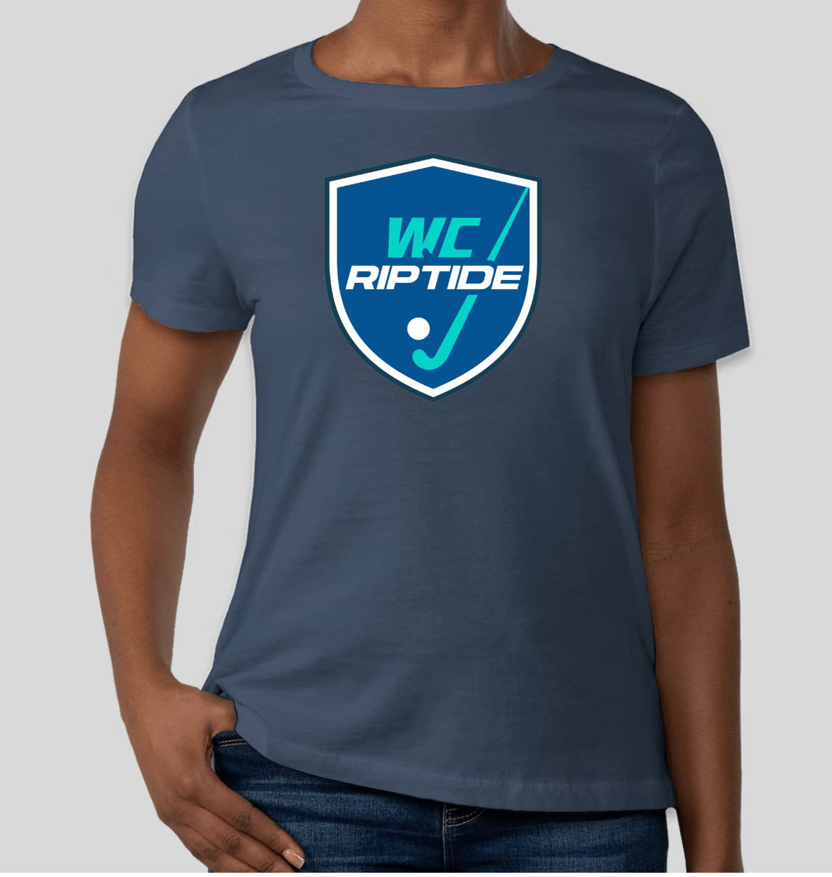 Bella + Canvas Women's Jersey T‑shirt - Navy