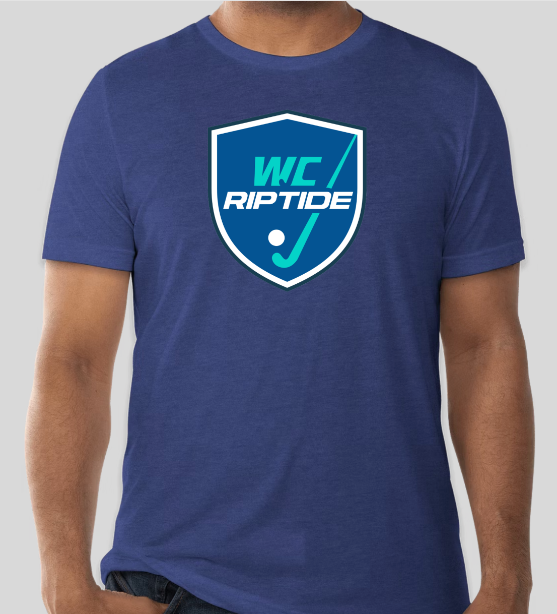 Adult Bella + Canvas Tri-Blend T-shirt - Navy